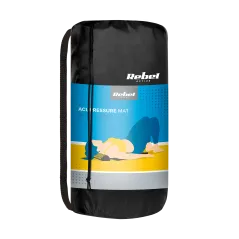 Mata zdrowotna z kolcami do akupresury z poduszką, 110x42cm, XL, złote kolce, Rebel Active