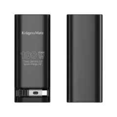 PowerBank Kruger&amp;Matz 20000mAh 100W QC/PD – solidny wybór | instalpv.pl