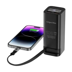 PowerBank Kruger&amp;Matz 20000mAh 100W QC/PD – solidny wybór | instalpv.pl