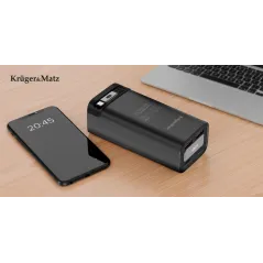 PowerBank Kruger&amp;Matz 20000mAh 100W QC/PD – solidny wybór | instalpv.pl