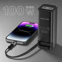 PowerBank Kruger&amp;Matz 20000mAh 100W QC/PD – solidny wybór | instalpv.pl