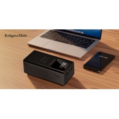 PowerBank Kruger&Matz 20000 mAh Li-ion 65W z funkcją QC oraz PD