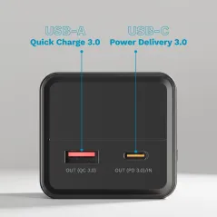 PowerBank Kruger&amp;Matz 20000 mAh 65W QC PD – trwałość i moc | instalpv.pl