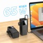 PowerBank Kruger&Matz 20000 mAh Li-ion 65W z funkcją QC oraz PD PowerBank Kruger&Matz 20000 mAh Li-ion 65W z funkcją QC oraz PD