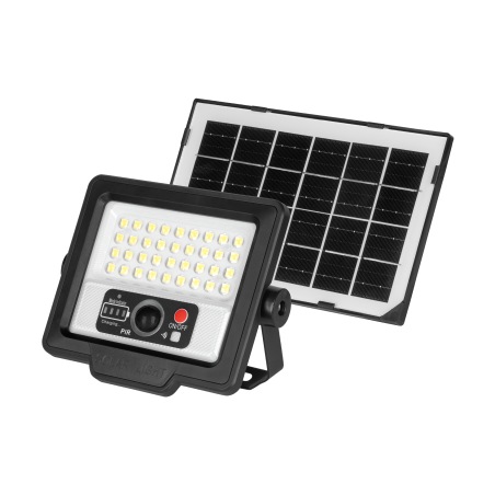 Reflektor solarny Rebel z sensorem ruchu , sterowany pilotem