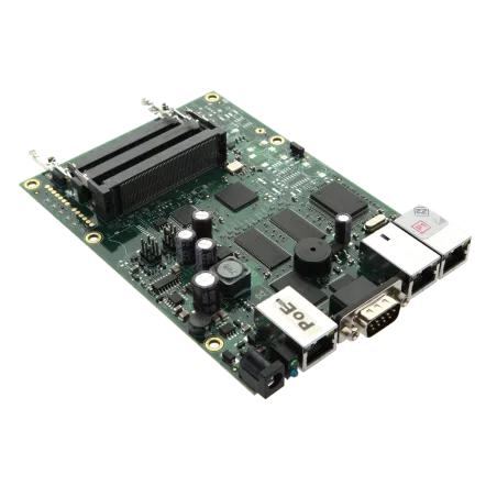 Router Board RB433/ CPU 300MHz/ 64MB RAM/ 3x LAN/ 3x mPCI/ Router OS L4