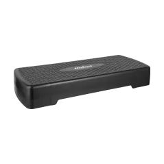 Step fitness REBEL ACTIVE 68cm, czarny – solidny wybór
