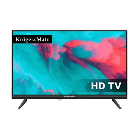 Telewizor Kruger&Matz 24" HD DVB-T2 H.265 HEVC 230/12V