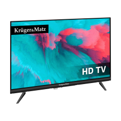 Telewizor Kruger&Matz 24" HD DVB-T2 H.265 HEVC 230/12V