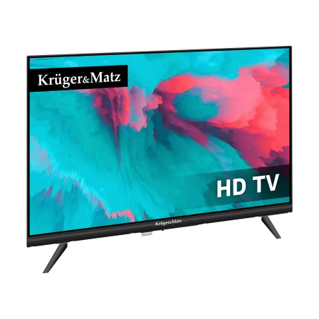 Telewizor Kruger&Matz 24" HD DVB-T2 H.265 HEVC 230/12V