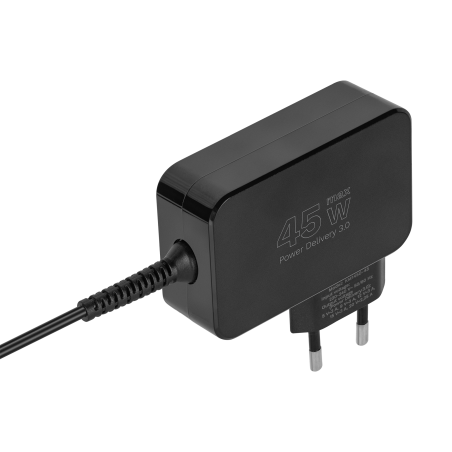 Zasilacz uniwersalny Kruger&Matz 45W z funkcją Power Delivery 7 końcówek