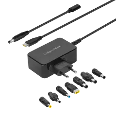 Zasilacz uniwersalny Kruger&Matz 65W z funkcją Power Delivery 7 końcówek
