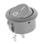Złącze przełącznik kołyskowy okrągły R5 0-1 szary 6A/250V LX3049S Złącze przełącznik kołyskowy okrągły R5 0-1 szary 6A/250V LX3049S