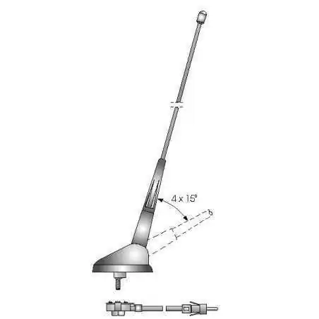 Antena samochodowa UNICON ASp-31.01