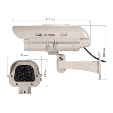 Atrapa kamery SOL1500 solarna