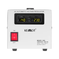 Automatyczny stabilizator napięcia KEMOT MSER-500 (500 VA, serwomotor)