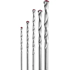 Zestaw wierteł do betonu 4.0-10.0 mm, 5 szt.