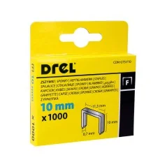 Zszywka 10 mm, typ F, 1000 szt.