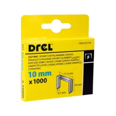 Zszywka 10 mm, typ F, 1000 szt.