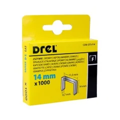 Zszywka 14 mm, typ F, 1000 szt.