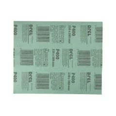 Papier ścierny 230 x 280 mm, P400, wodoodporny, FSC 100%, certyfikat NC-COC-062817