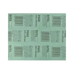 Papier ścierny 230 x 280 mm, P600, wodoodporny, FSC 100%, certyfikat NC-COC-062817