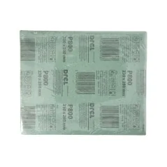 Papier ścierny 230 x 280 mm, P800, wodoodporny, FSC 100%, certyfikat NC-COC-062817