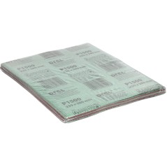 Papier ścierny 230 x 280 mm, P1500, wodoodporny, FSC 100%, certyfikat NC-COC-062817