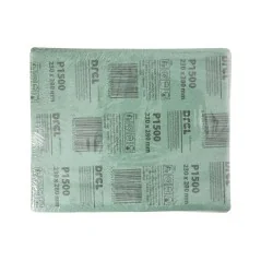 Papier ścierny 230 x 280 mm, P1500, wodoodporny, FSC 100%, certyfikat NC-COC-062817