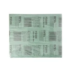 Papier ścierny 230 x 280 mm, P2500, wodoodporny, FSC 100%, certyfikat NC-COC-062817