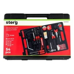 Zestaw narzędzi 54 szt., walizka