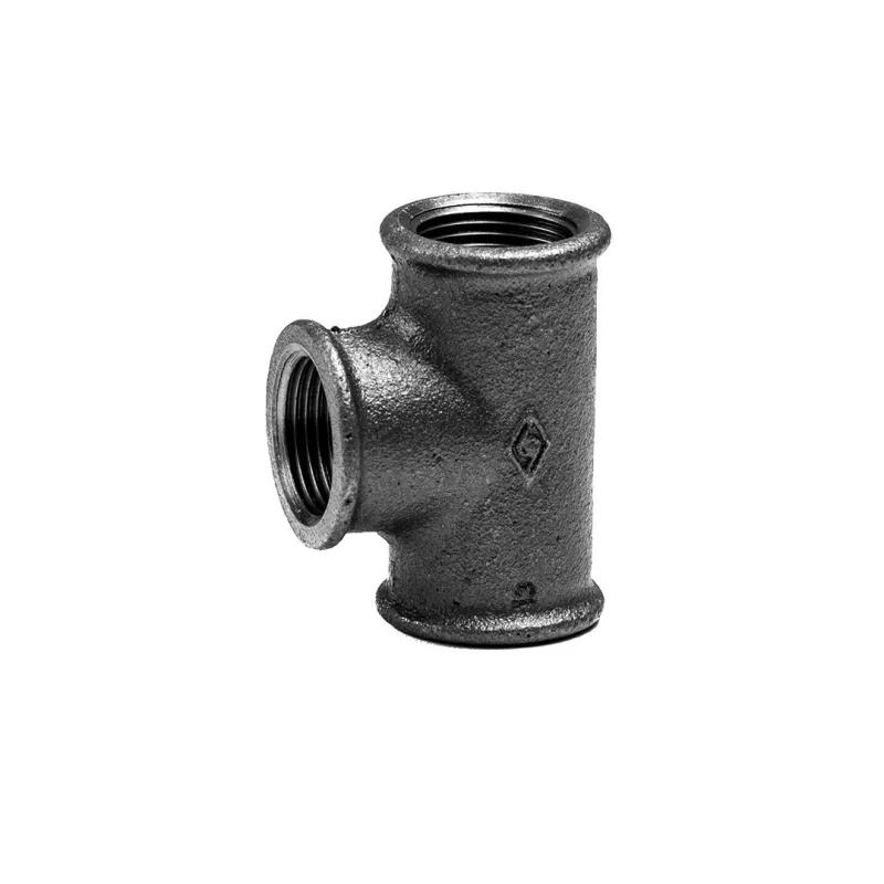 TRÓJNIK 1/2" GW/GW/GW czarny TRÓJNIK 1/2" GW/GW/GW czarny