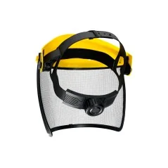 Przyłbica ochronna z siatką