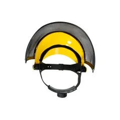 Przyłbica ochronna z siatką