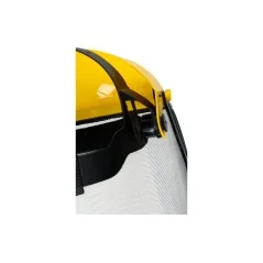 Przyłbica ochronna z siatką