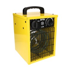 Nagrzewnica elektryczna 2kW, bez regulacji kąta nachylenia