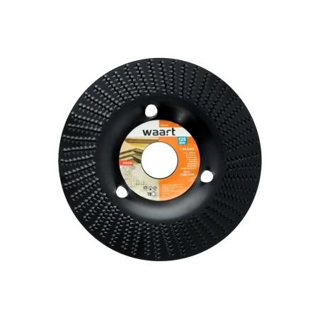 Tarcza szlifierska 125 x 22.2 mm, tarnik do drewna wpuszczony