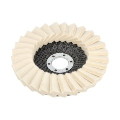 Tarcza filcowa do polerowania, 125x22,23x5 , lamelkowa