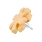 Krążek gumowy do usuwania kleju, 90x20 mm fi 6 mm, karbowany