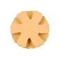 Krążek gumowy do usuwania kleju, 90x20 mm fi 6 mm, karbowany