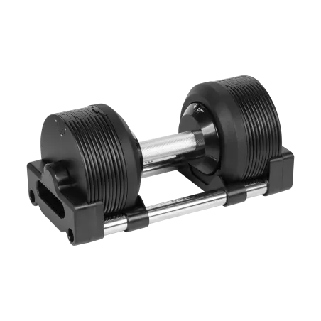 Hantel żeliwny regulowany automat 24 kg, skok co 1kg, REBEL ACTIVE