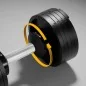Hantel żeliwny regulowany automat 36 kg, skok co 2kg, REBEL ACTIVE