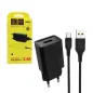 Ładowarka sieciowa USB + kabel USB typu C 2400 mA 12 W Ładowarka sieciowa USB + kabel USB typu C 2400 mA 12 W