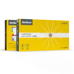 Świateczna gwiazda ozdobna Led