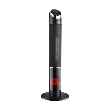 Termowentylator kolumnowy PTC Teesa z funkcją imitacji kominka