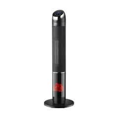 Termowentylator kolumnowy PTC Teesa z funkcją imitacji kominka