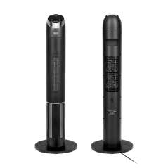 Termowentylator kolumnowy PTC Teesa z funkcją imitacji kominka