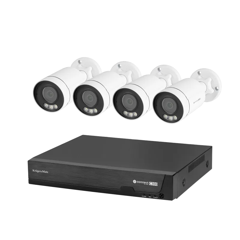 Zestaw do monitoringu IP Kruger&Matz Connect C300