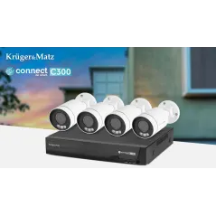 Zestaw do monitoringu IP Kruger&Matz Connect C300