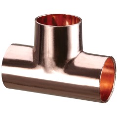 Trójnik DN22 miedziany do lutowania